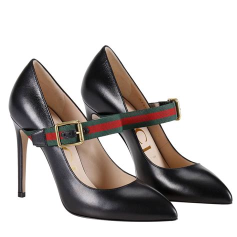 gucci high heels strap|Gucci 6 inch heels.